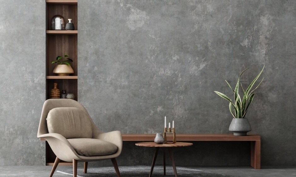 Modern mutfak yüzeyi